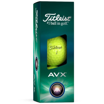 12 Balles de golf AVX 4 Yellow 2
