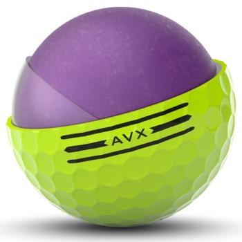 12 Balles de golf AVX 4 Yellow