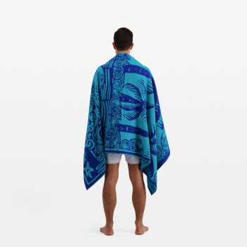 Serviette de plage Poulpe Bleu 2