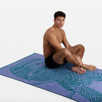 Serviette de plage Toucan Lavender 2