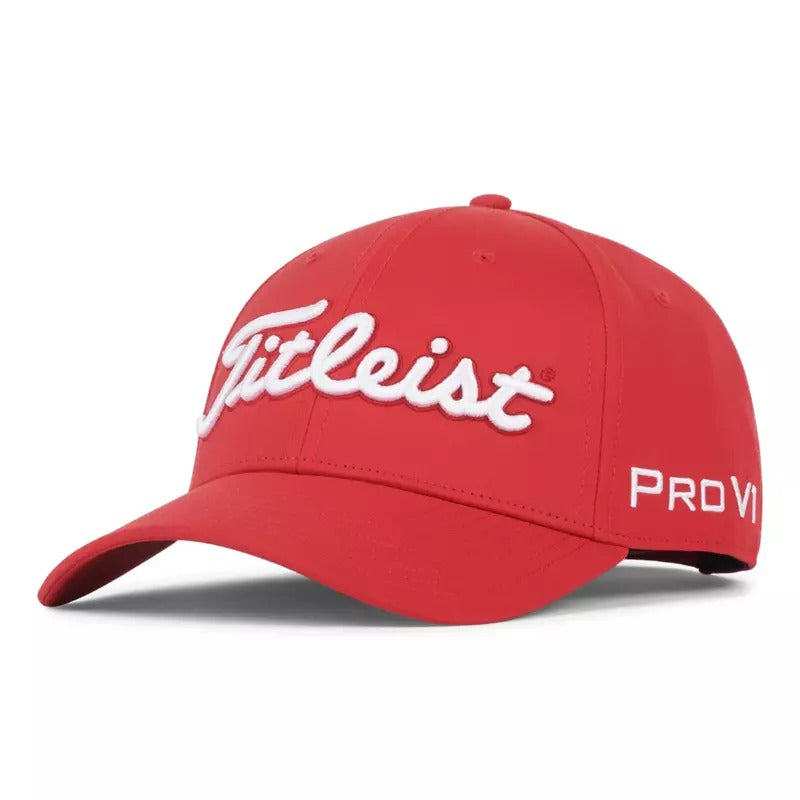 Casquette Tour Performance Red White Homme
