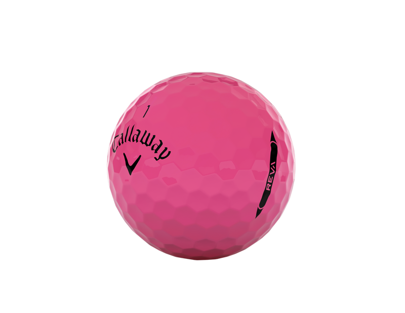 12 Balles de golf ERC Soft REVA Pink