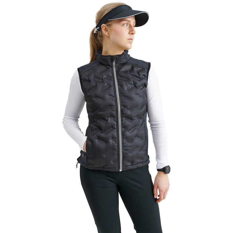 Veste Hybride Elgin Sans Manches Black Femme