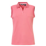 Polo Victoria Sans Manches Lipstick Femme