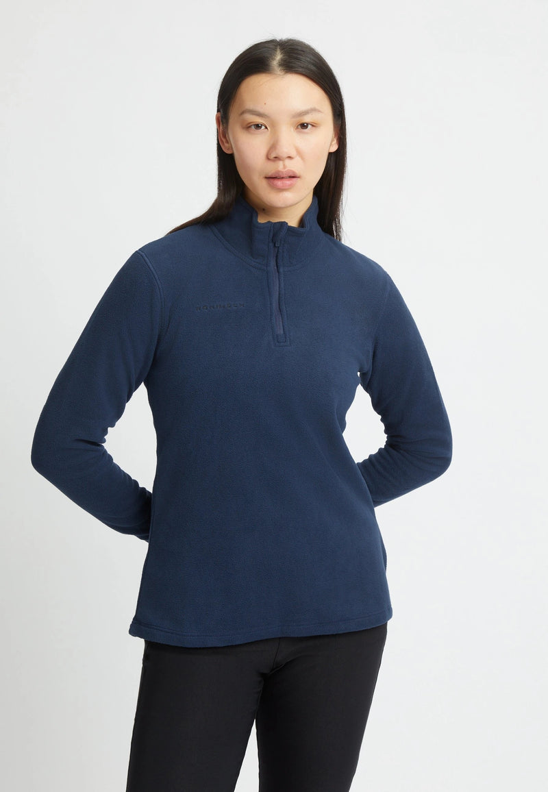 Pull Fleece Navy Femme