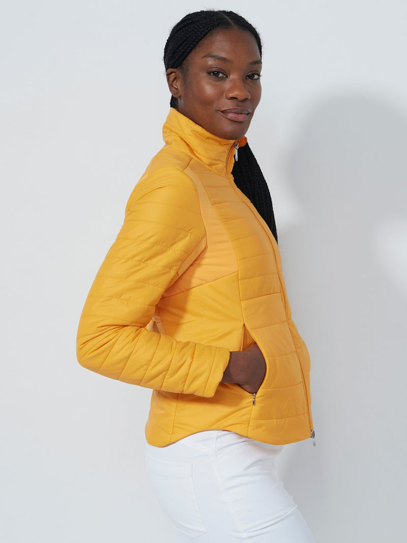 Veste Coupe-Vent Vars Jaune Femme