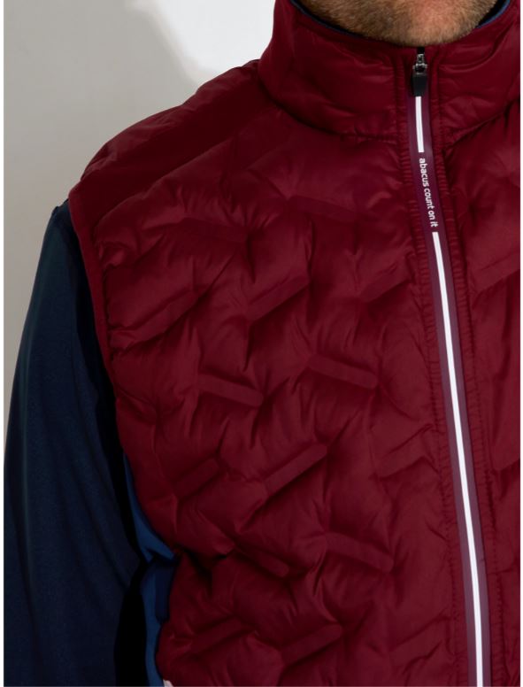 Veste Hybride Sans Manches Portrush Cranberry Homme