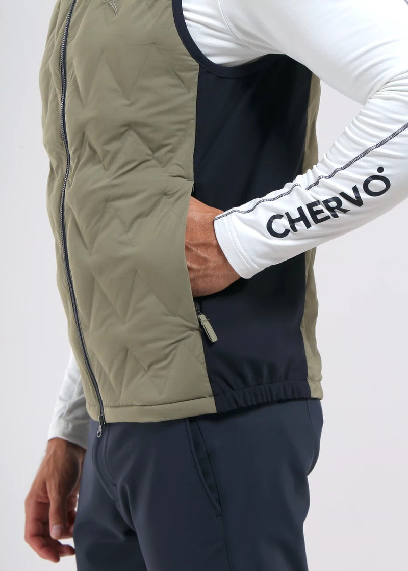 Veste Sans manche Esattore Kaki Homme