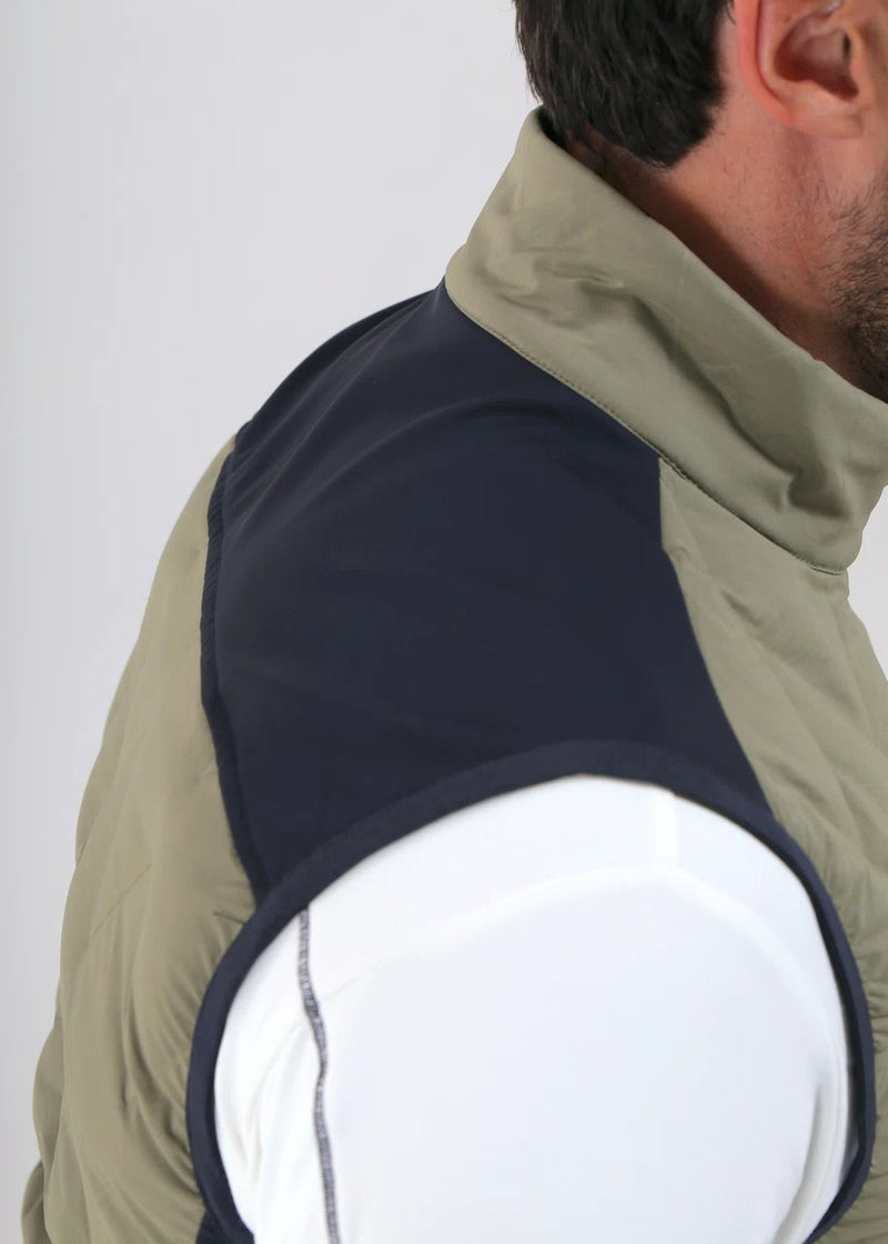 Veste Sans manche Esattore Kaki Homme