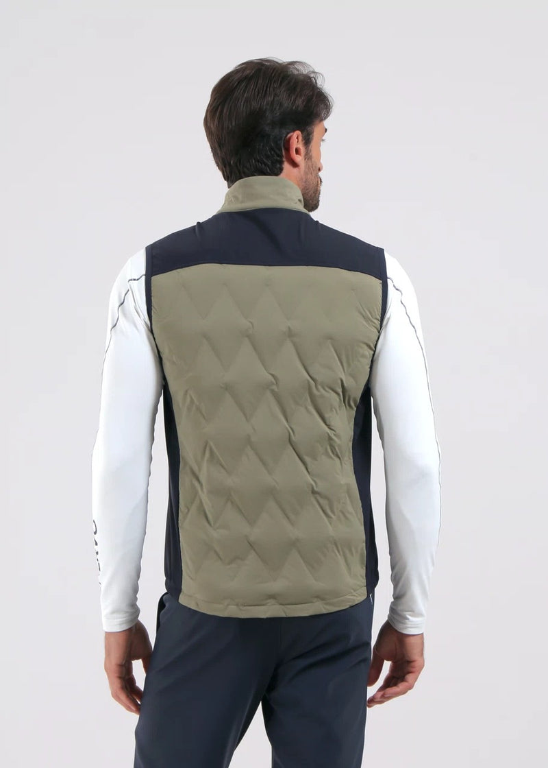 Veste Sans manche Esattore Kaki Homme