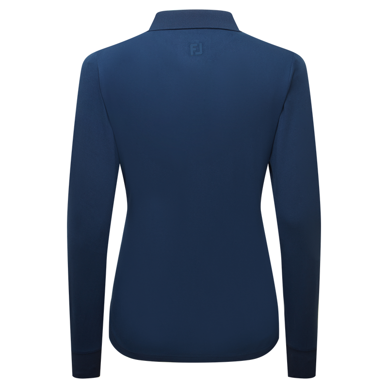 Polo manches longues ThermoSeries Marine Femme