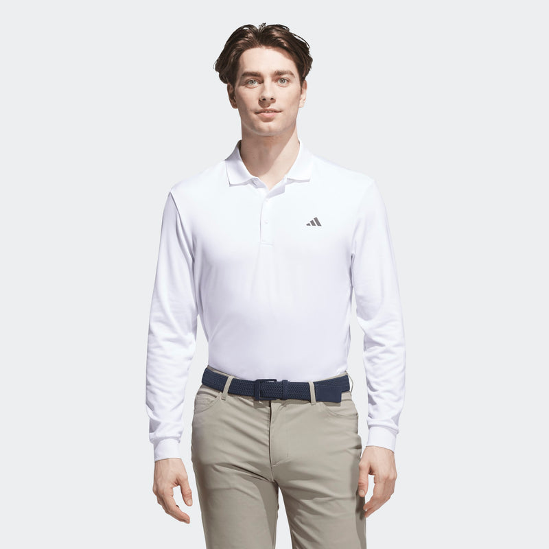 Polo manches longues Core LS White Homme