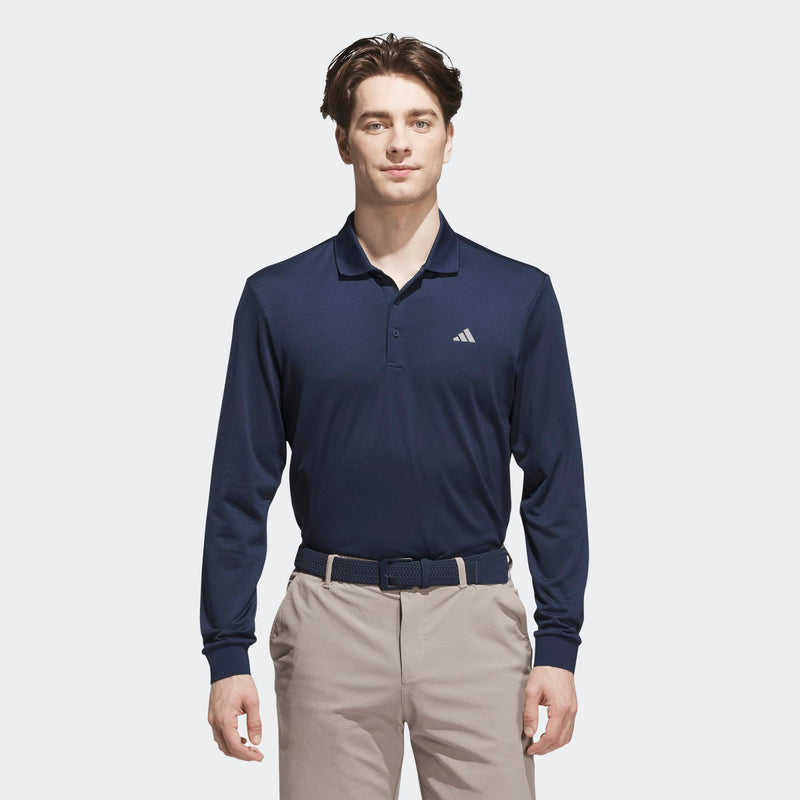 Polo manches longues Ultimate Cool Dry Collegiate Navy Homme