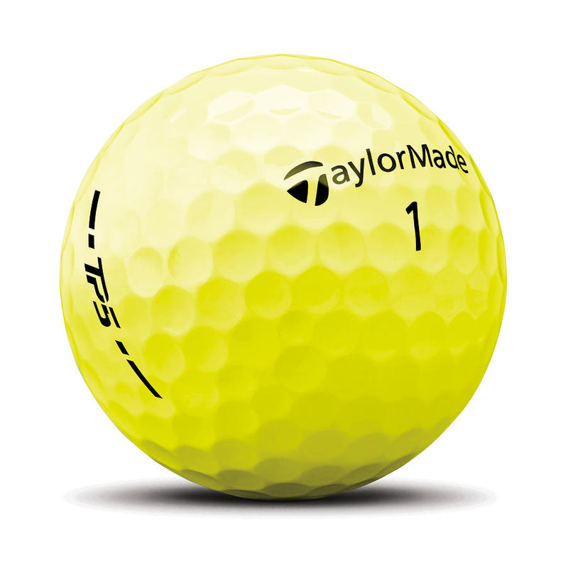 12 Balles de golf TP5 Jaune