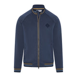 Veste Knitted Track Black Iris Bijou Heather Homme