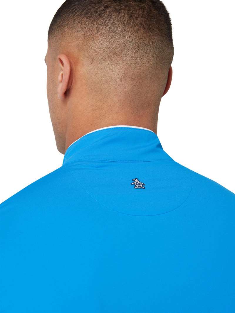 Pull 1/4 Zip Performance Earl French Blue Homme
