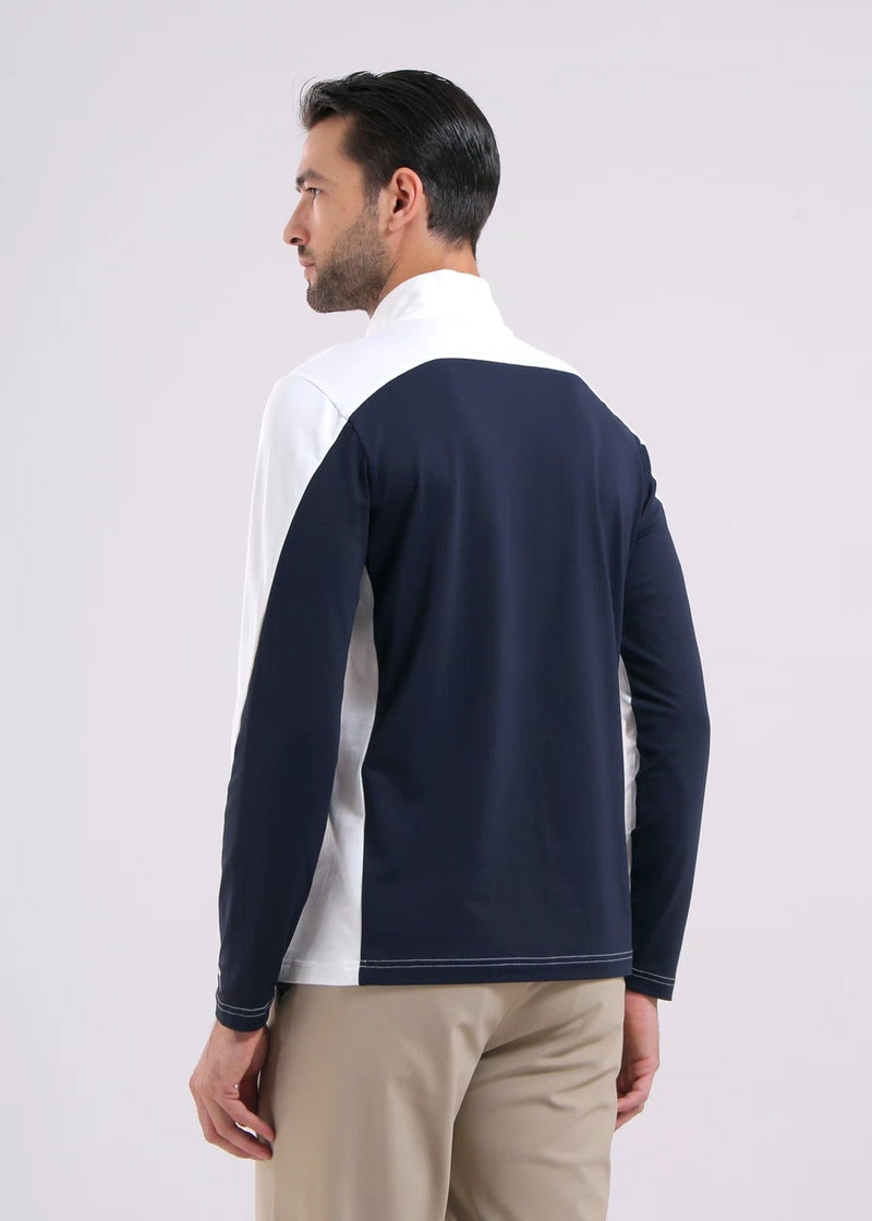 Pull 1/4 Zip Trainer White Homme
