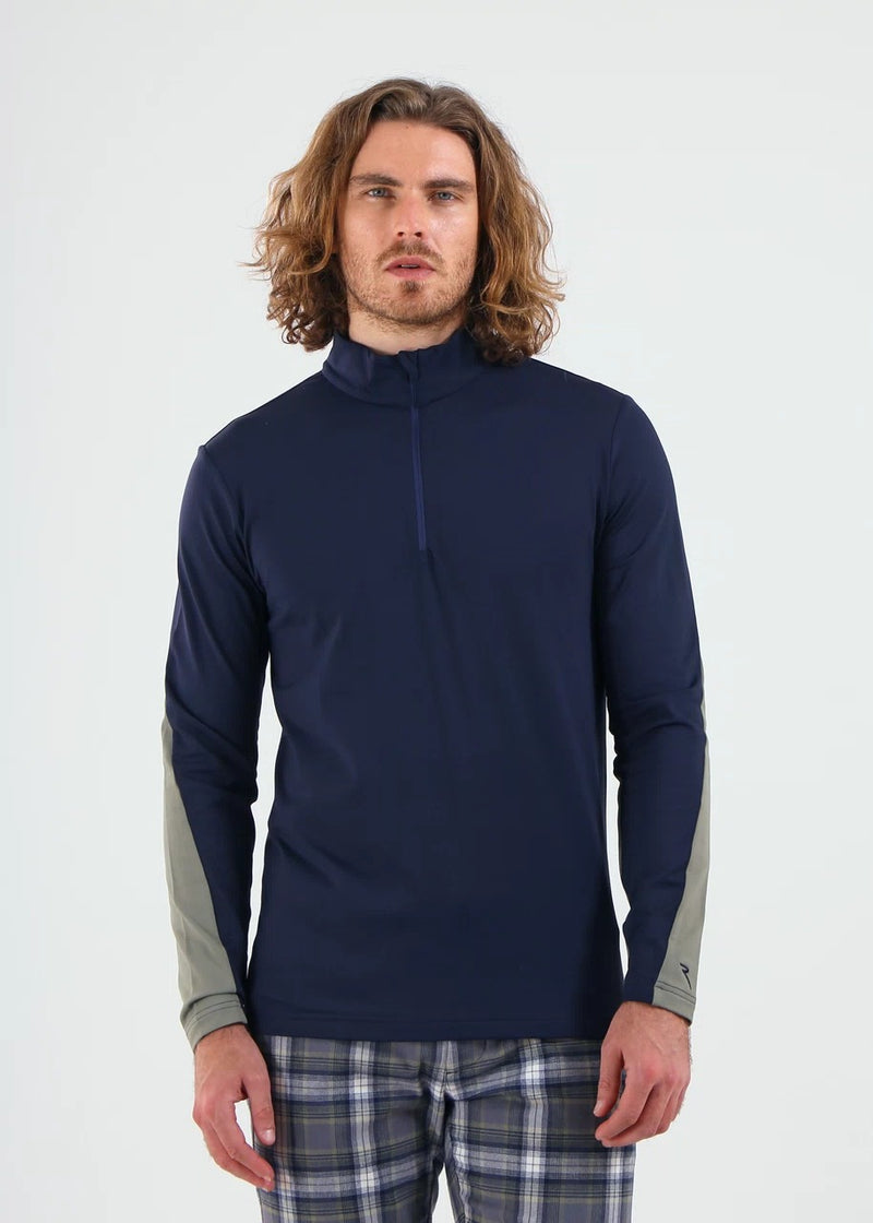 Pull 1/4 Zip Trainer Navy Homme