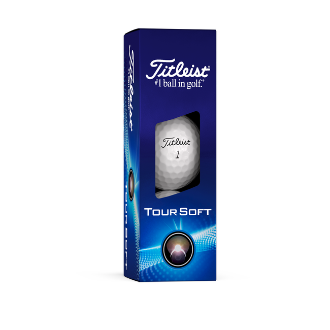 12 Balles de golf Tour Soft White