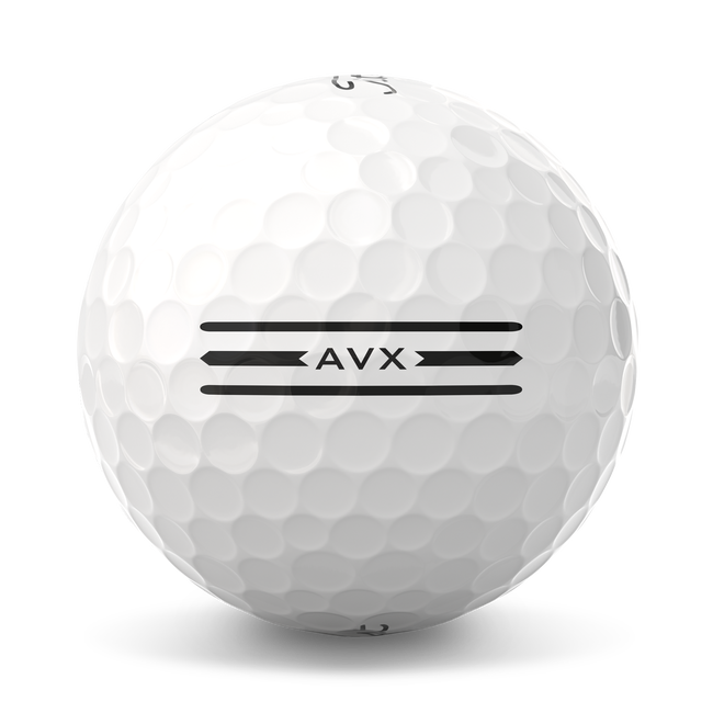 3 Balles de golf AVX White