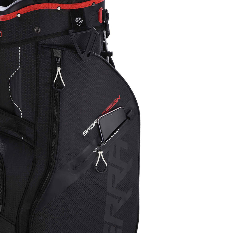 Sac Chariot Terra Black Red
