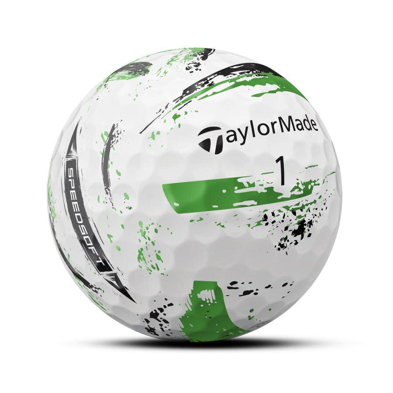 12 Balles de golf SpeedSoft INK Green