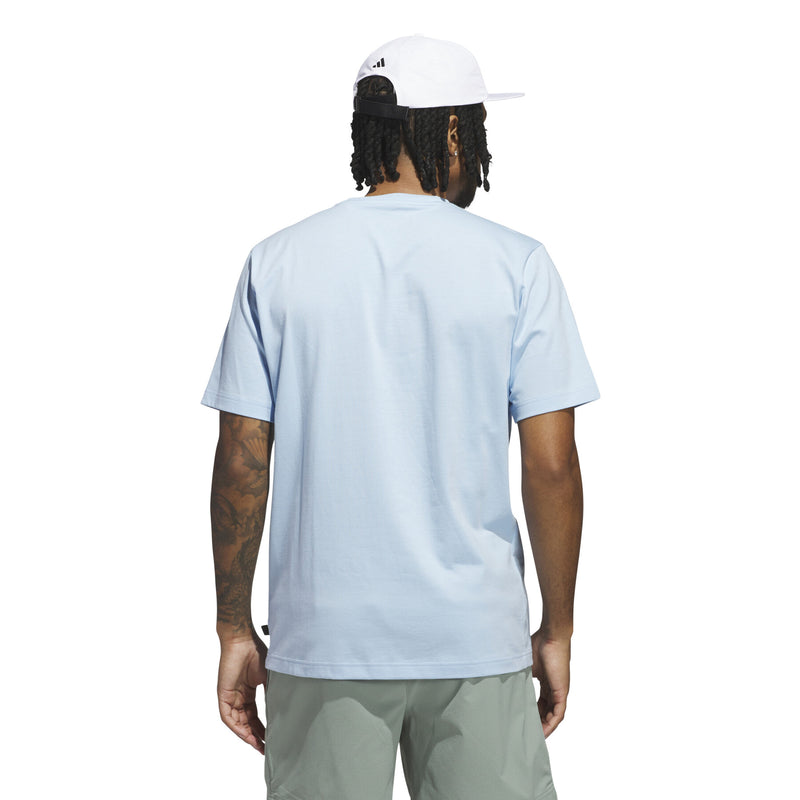 T-Shirt Classic Chip Graphic Tee Blue Homme