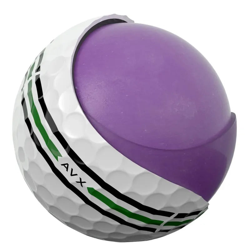 12 Balles de golf AVX 4 White AIM 360