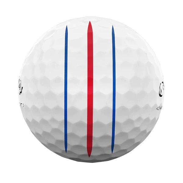 Pack 48 Balles de golf Chrome Soft Triple Track White