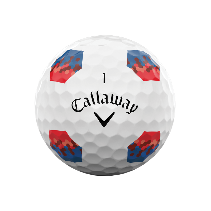12 Balles de golf Chrome Tour X TruTrack