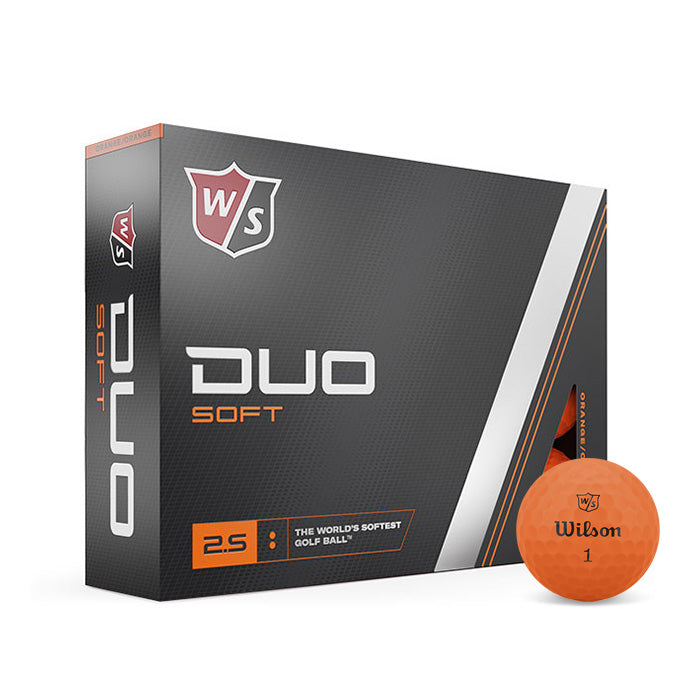 12 Balles de golf Duo Soft + Orange