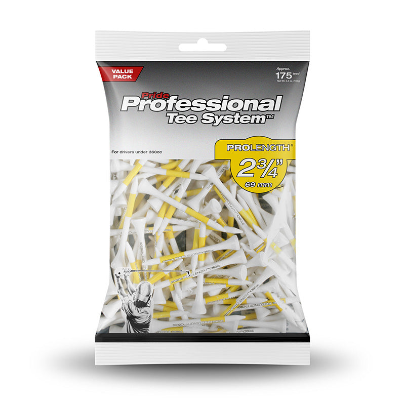 175 Tees ProLenght 2 3/4 Jaune (69mm)
