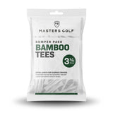 85 Tees 3 3/4 bamboo bumper pack white (83mm)