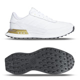 S2G SL Leather 24 White/Gold Homme