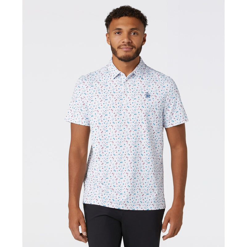 Polo Sake-Tini Print Bright White Homme