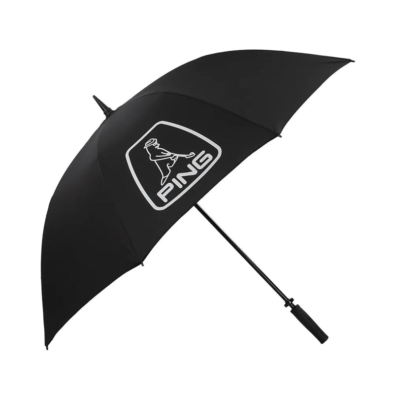 Parapluie Single Canopy Black White 62" (157cm)