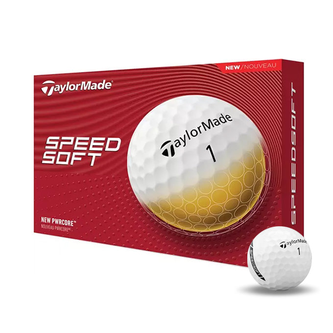 12 Balles de golf SpeedSoft White