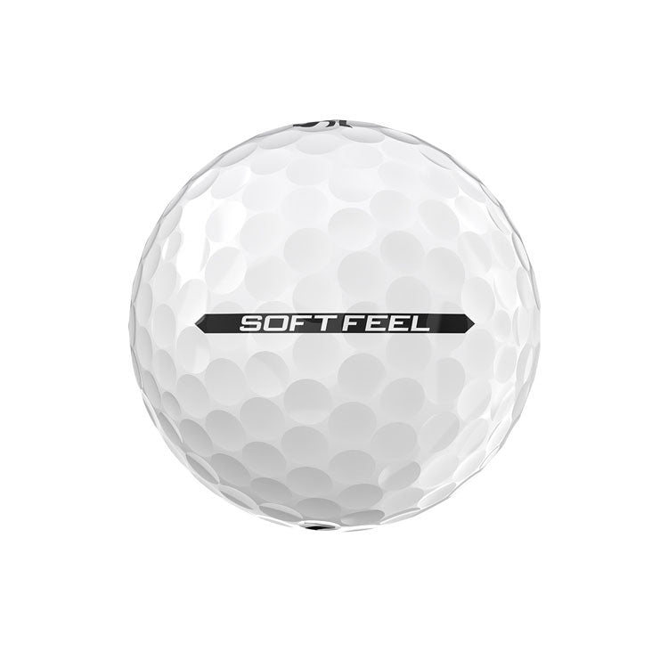 12 Balles de golf Soft Feel White