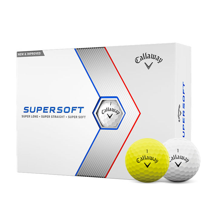 12 Balles de golf Supersoft
