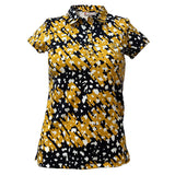 Polo Talaris Yellow Navy Femme