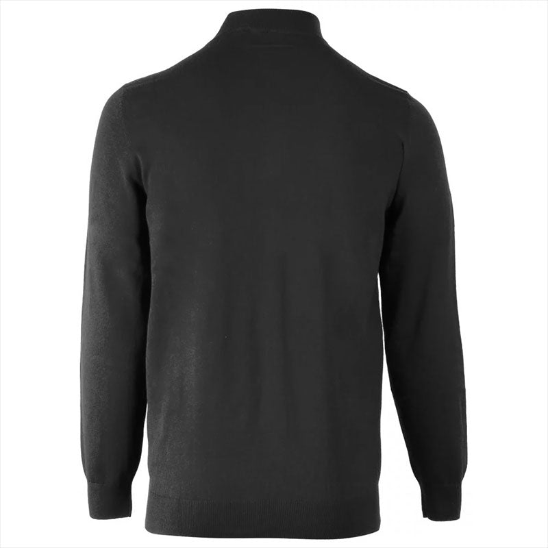 Pull The Firenze Argyle Troyer Black Homme