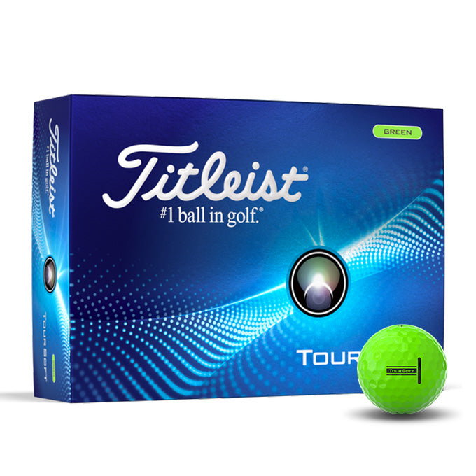 12 Balles de golf Tour Soft Green