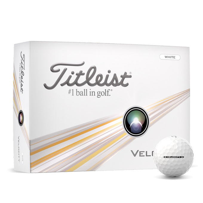 12 Balles de golf Velocity 4 White