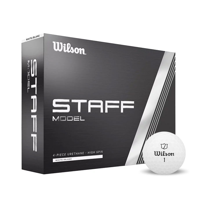 12 Balles de golf Staff Model White