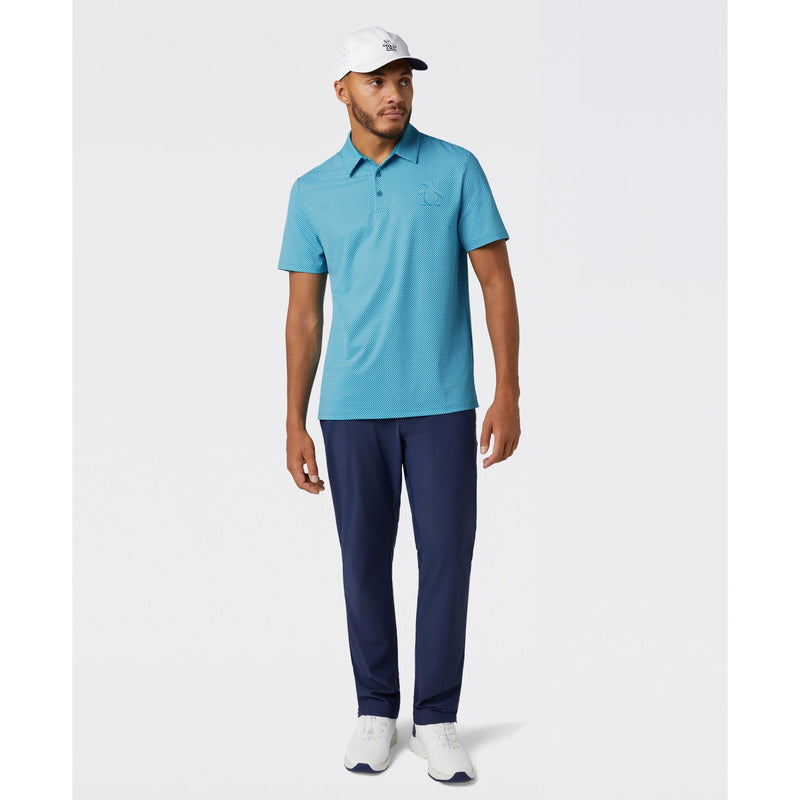 Polo Dimensional Pete Tee Print Carribean Sea Homme