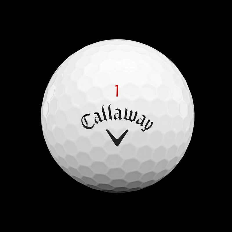 12 Balles de golf Chrome Soft