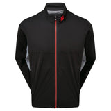 Veste de Pluie FJ Hydroknit Noir/Rouge Homme