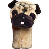 Couvre Clubs Driver Carlin (Pug) Peluche