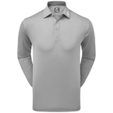 Polo Manches Longues Thermocool Gris Homme