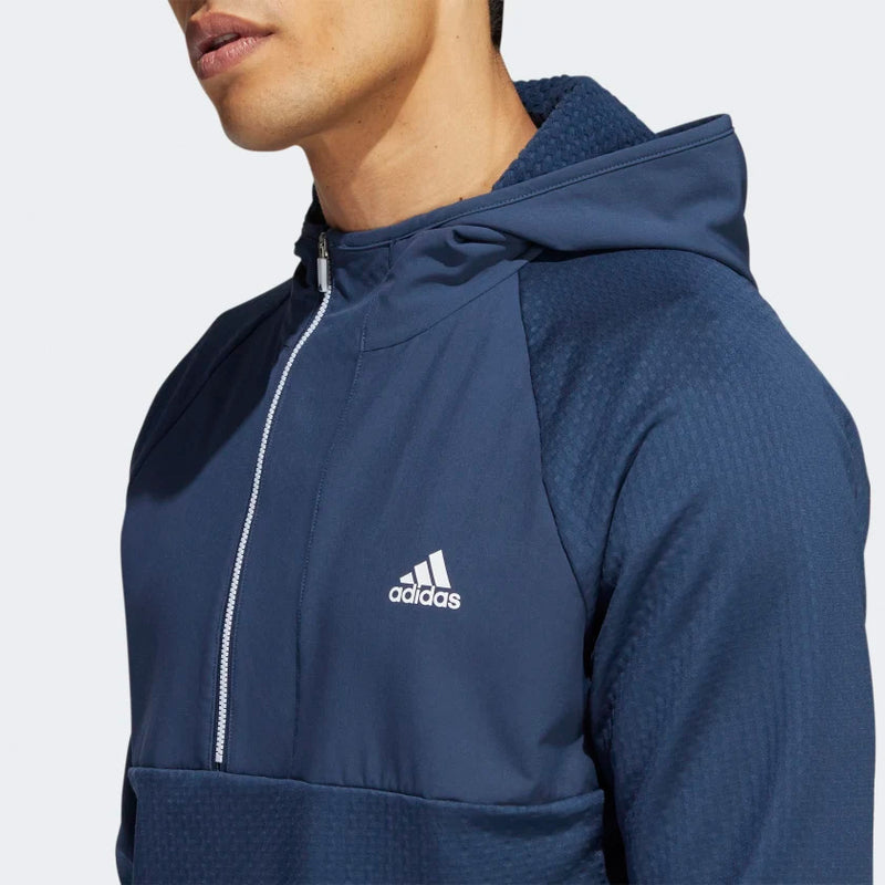 Anorak 1/4 zip Fleece HM8284 H3 Crew Navy Homme